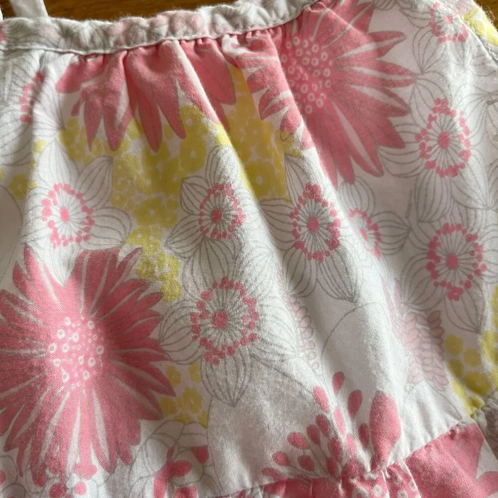 Old Navy tiered floral maxi dress 12-18m